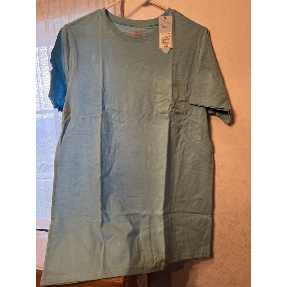 Cat&Jack Husky XXL Boys Blue Pocket Shirt